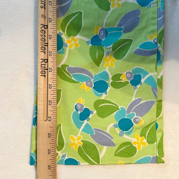 Vintage Lily Pulitzer Tropical Bird Toucan Too Jays Golf Capri Crop Pants Sz 2 - Picture 4 of 9